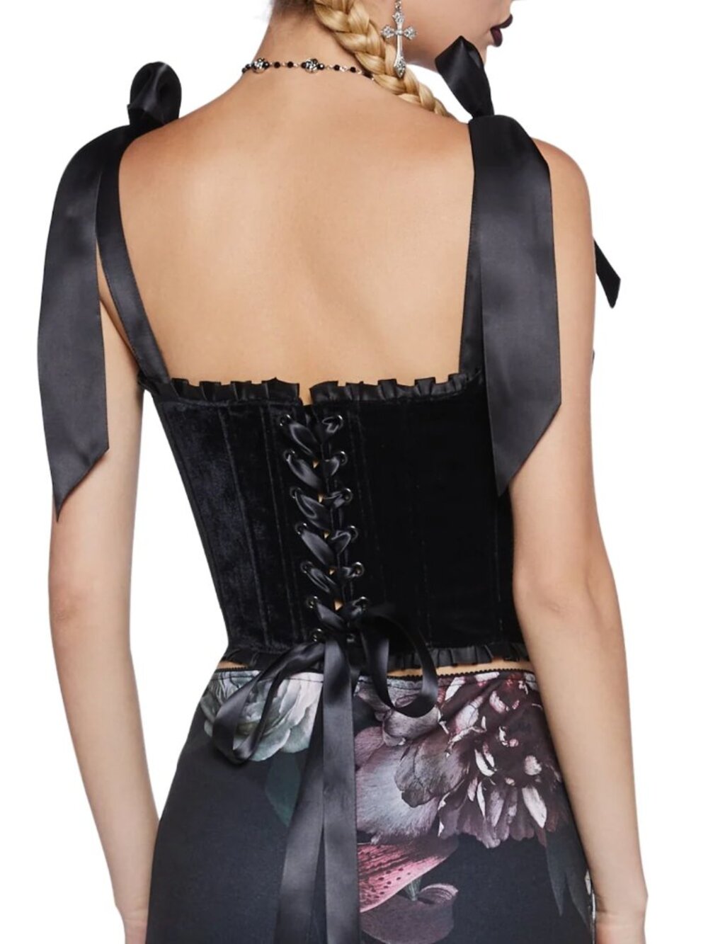 Widow Night Whispers - Corset Top - Picture 3 of 5